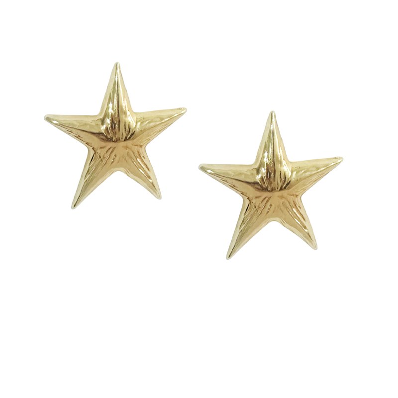 Thumbnail of Gold Star Stud Earrings image
