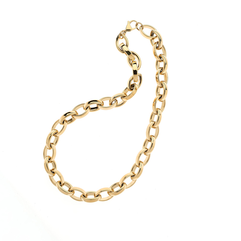 Thumbnail of Gold Statement Chain Necklace image