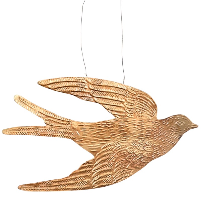Thumbnail of Gold Swallow Bird   Set Of 3 image
