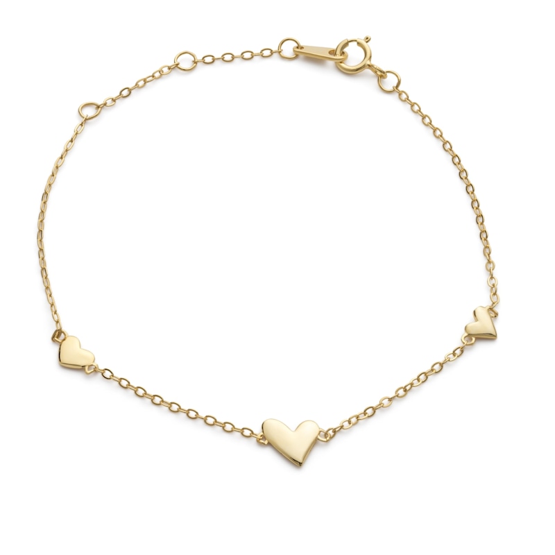Thumbnail of Gold Tiny Heart Bracelet image