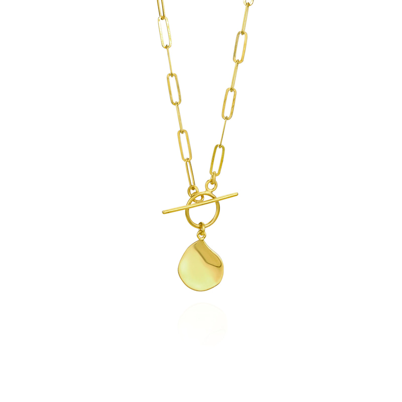 Thumbnail of Gold Toggle Necklace image