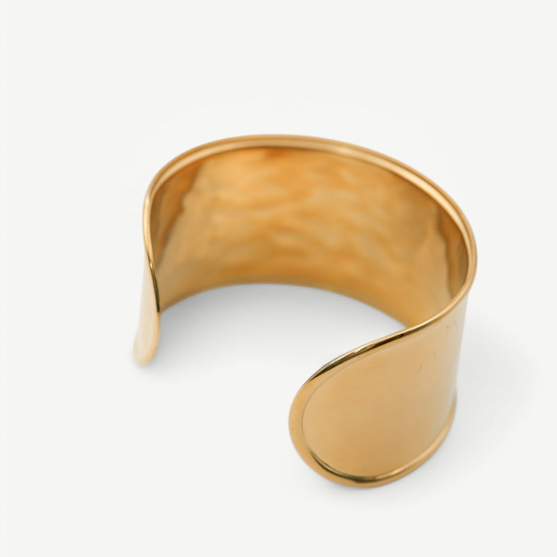 Thumbnail of Golden Muse Chunky Cuff Bangle Bracelet image