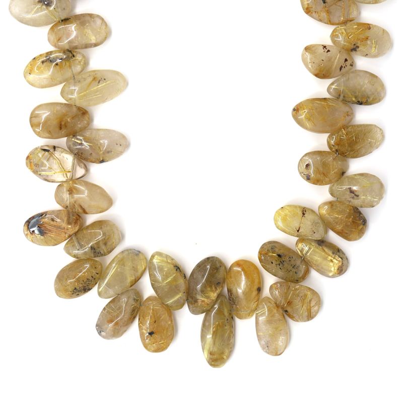 Thumbnail of Golden Rutilated Quartz Necklace image