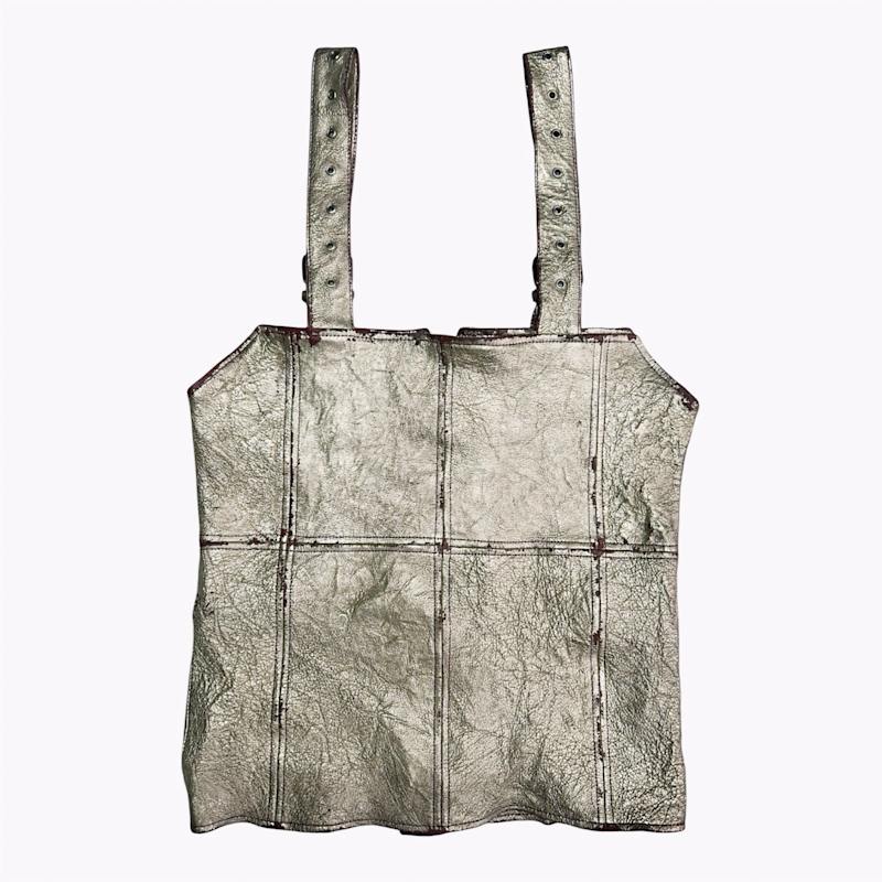 Thumbnail of Golden Sentinel Leather Vest image