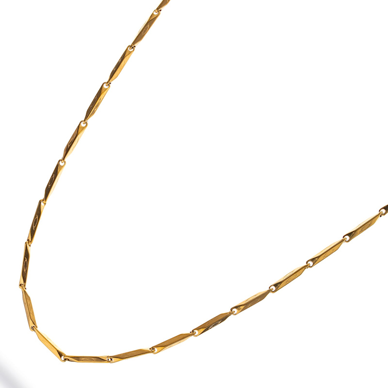 Thumbnail of Golden Strength Men’s Chain Necklace - Gold image