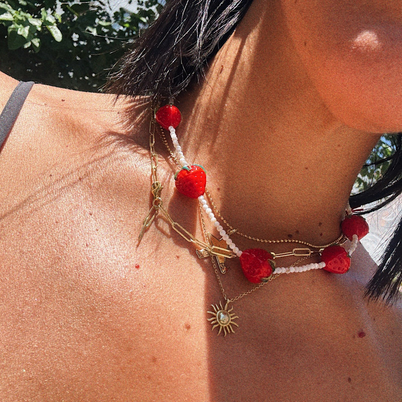 Thumbnail of Golden Sun Necklace image