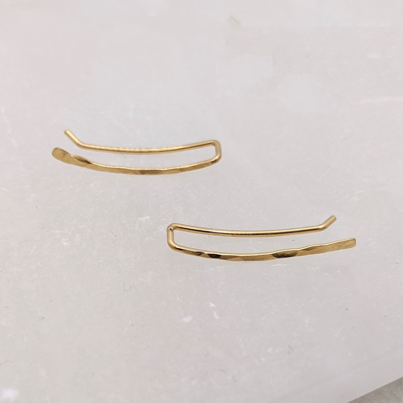 Thumbnail of Grace Climber Gold Filled Earrings image