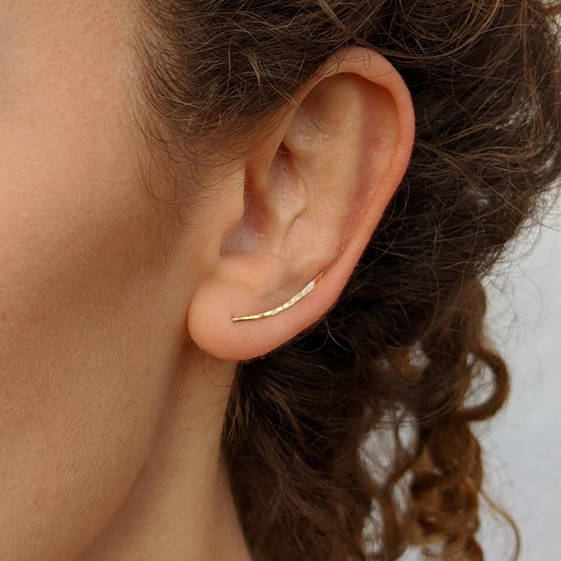 Thumbnail of Grace Climber Gold Filled Earrings image