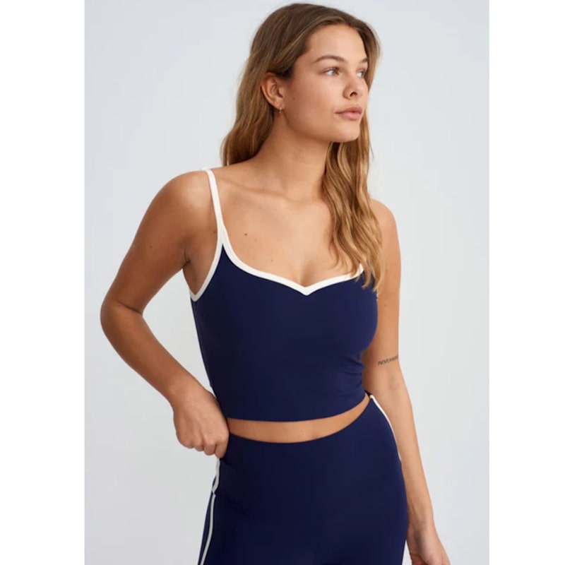 Thumbnail of Grace Long Bra - Sweet Navy image