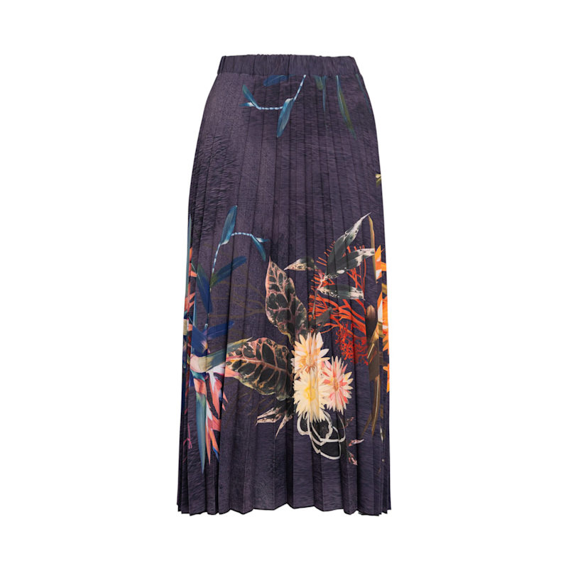 Thumbnail of Grace Pleated Midi Skirt image