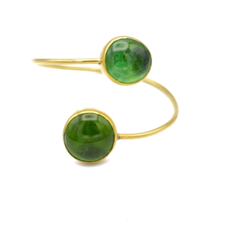 Thumbnail of Green Glass Bangle image