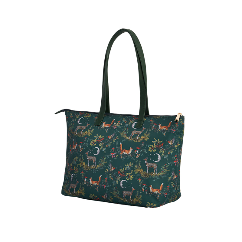 Thumbnail of Green Into The Woods Grab Tote image