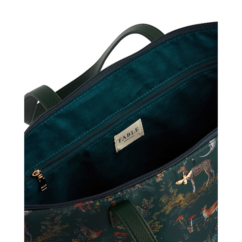 Thumbnail of Green Into The Woods Grab Tote image