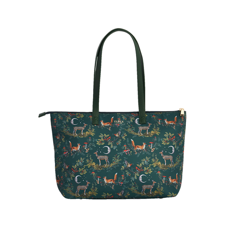 Thumbnail of Green Into The Woods Grab Tote image