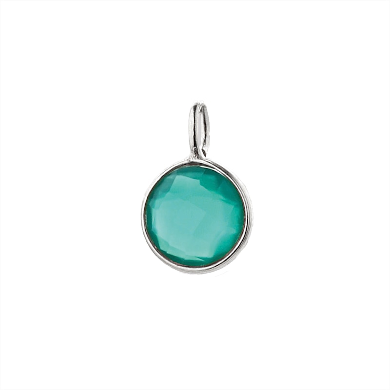 Thumbnail of Green Onyx Power Stone - Silver image