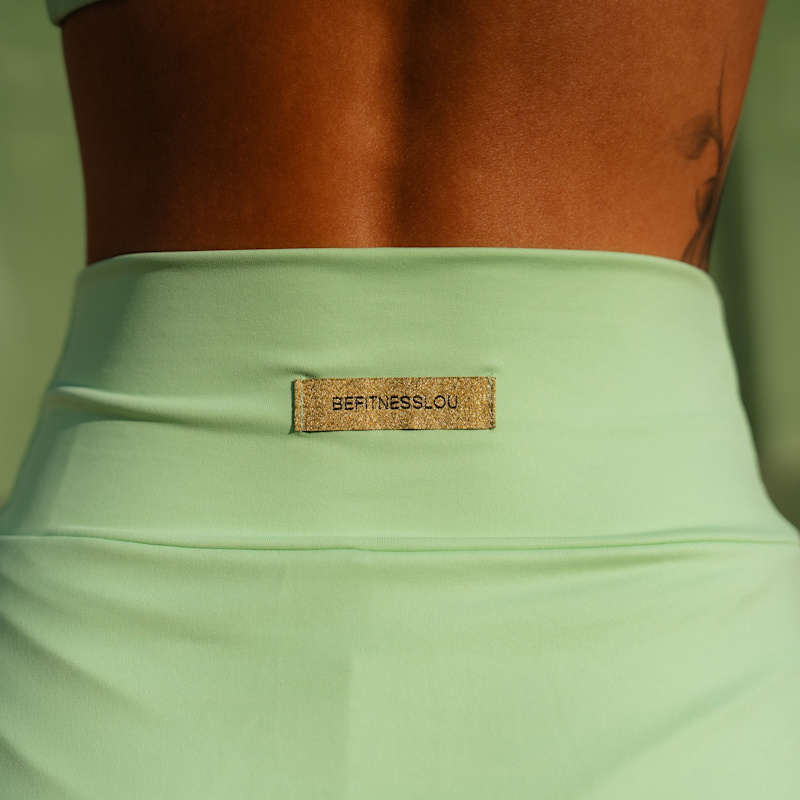 Thumbnail of Green & White Tenis Skirt image