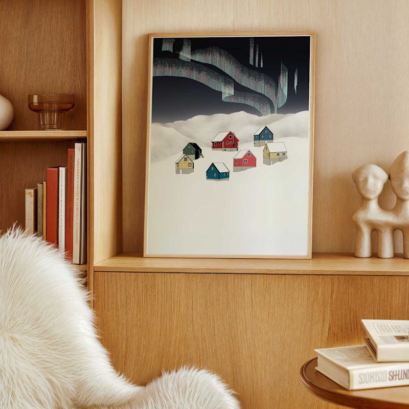 Thumbnail of Greenland Art Print - S image
