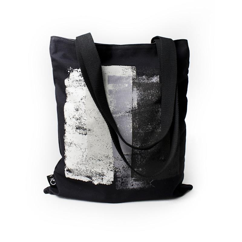 Thumbnail of Grey Rollers Canvas Tote Bag image