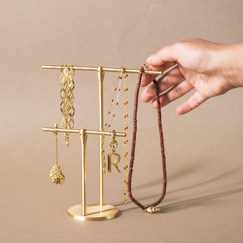 Thumbnail of Brass Jewellery Stand - Dual image