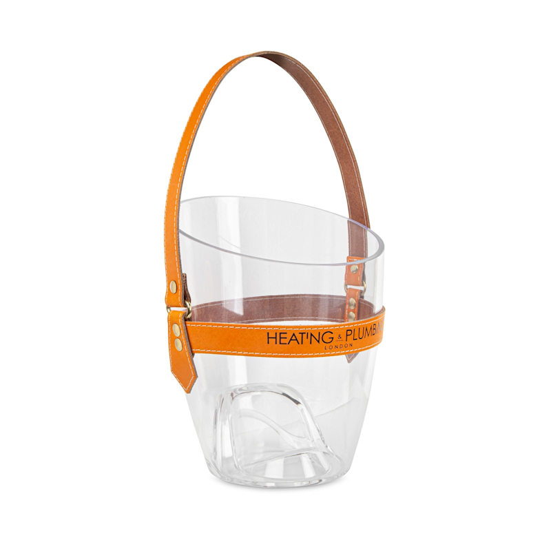 Thumbnail of "Happy Go Sparkly" Champagne Bucket Orange image