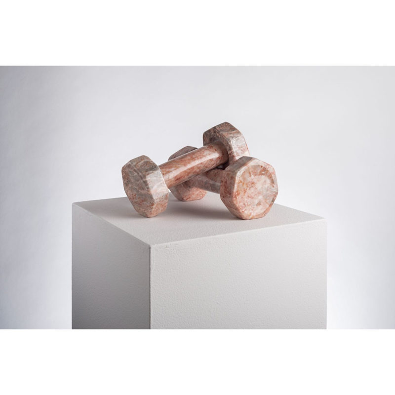 Thumbnail of Gym Dumbbells 1.5 Kilo Piece - Pink Marble image