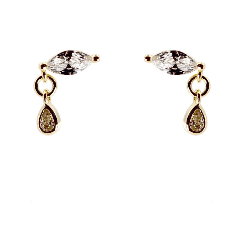 Thumbnail of Gold Dangle Earrings image