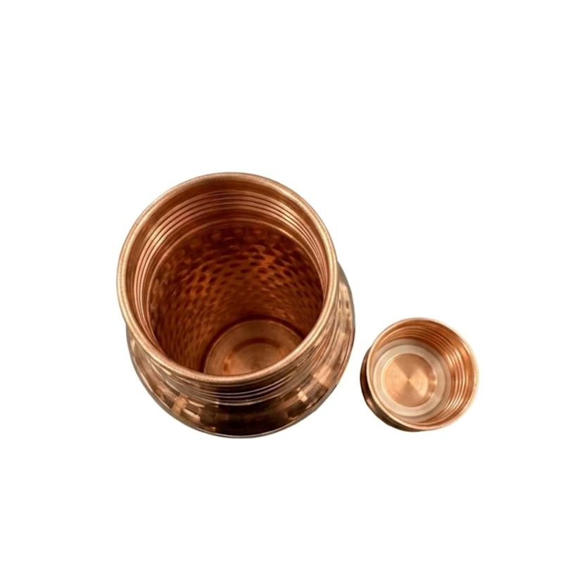 Thumbnail of Hammered Pure Copper Water Bottle image