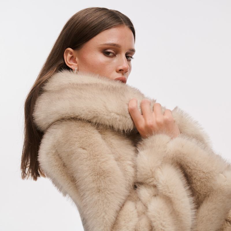 Thumbnail of Hampton Faux Fur Jacket image