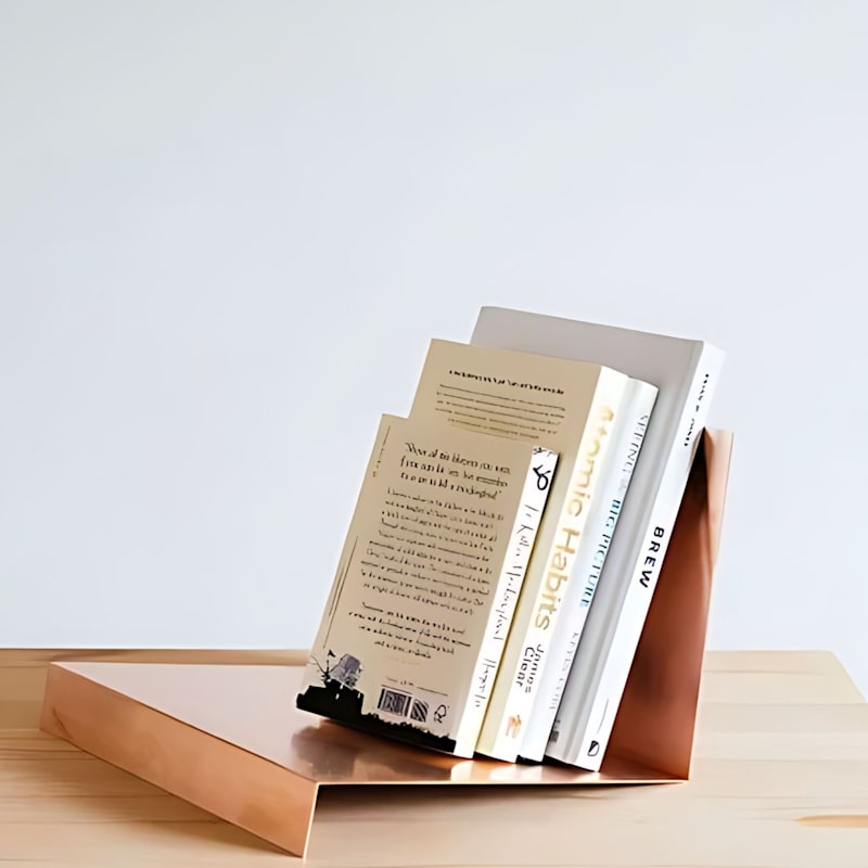 Thumbnail of Solid Copper Vinyl Record Stand image