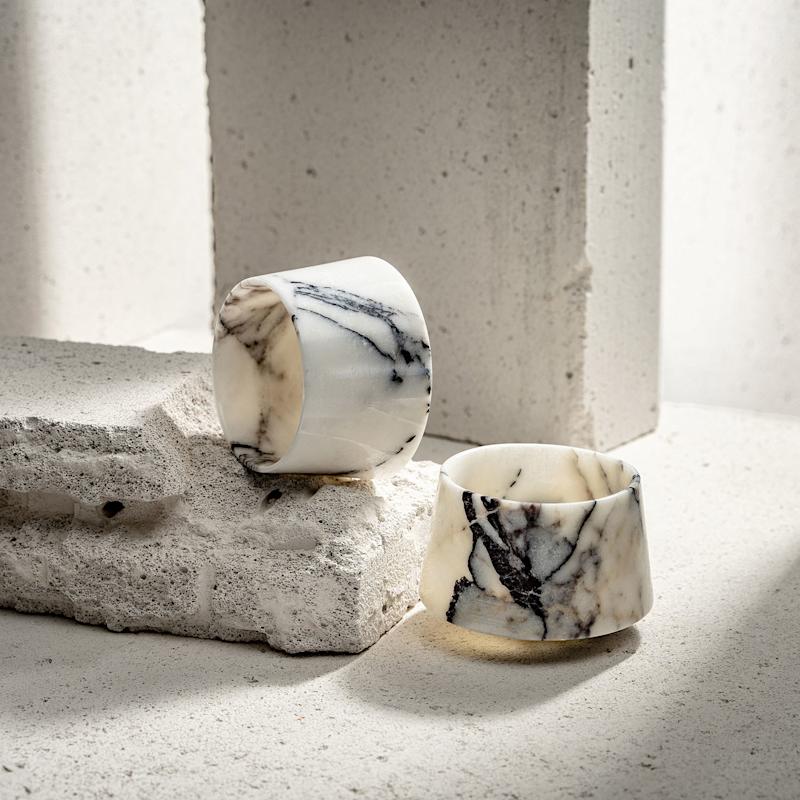 Thumbnail of Handmade Natural Marble Tumbler image