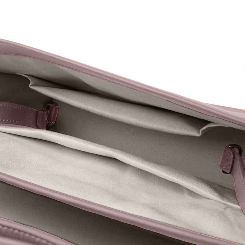 Thumbnail of The Christy Handmade Adjustable Leather Shoulder Bag - Nude Pink image