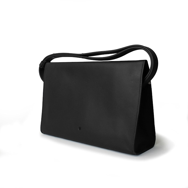 Thumbnail of The Christy Handmade Adjustable Shoulder Bag - Black image