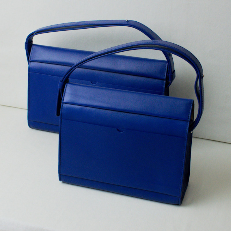 Thumbnail of The Christy Handmade Adjustable Shoulder Bag - Cobalt Blue image