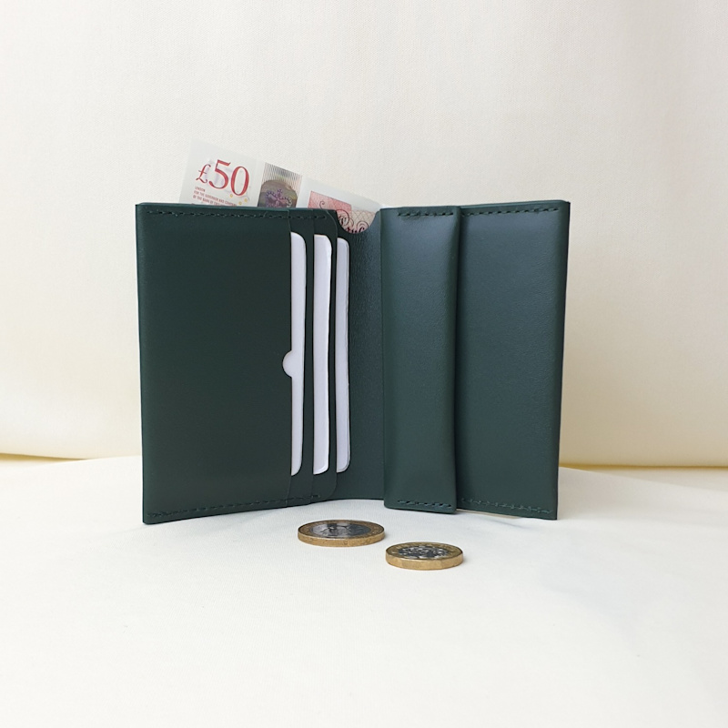 Thumbnail of Handmade All In One Wallet - Green image