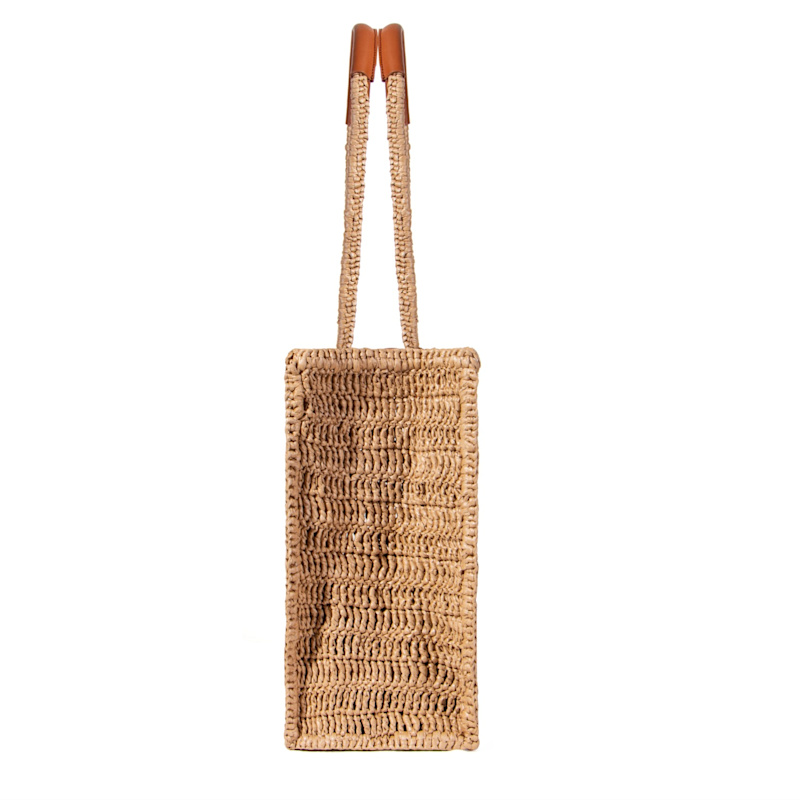 Thumbnail of Handmade Beach Bag With Leather Accents image