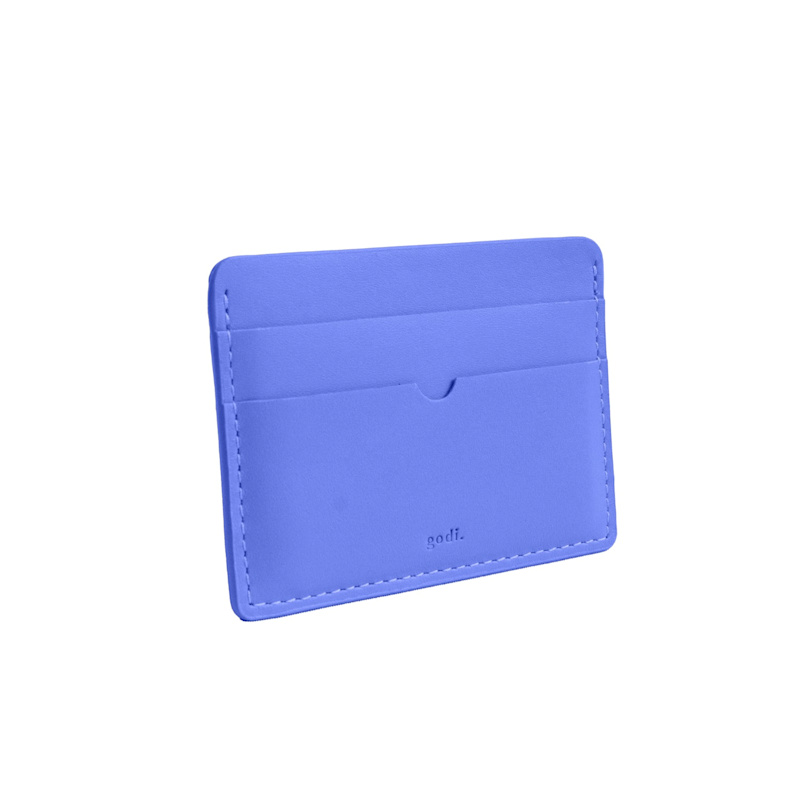 Thumbnail of Handmade Leather Card Case - Amethyst image