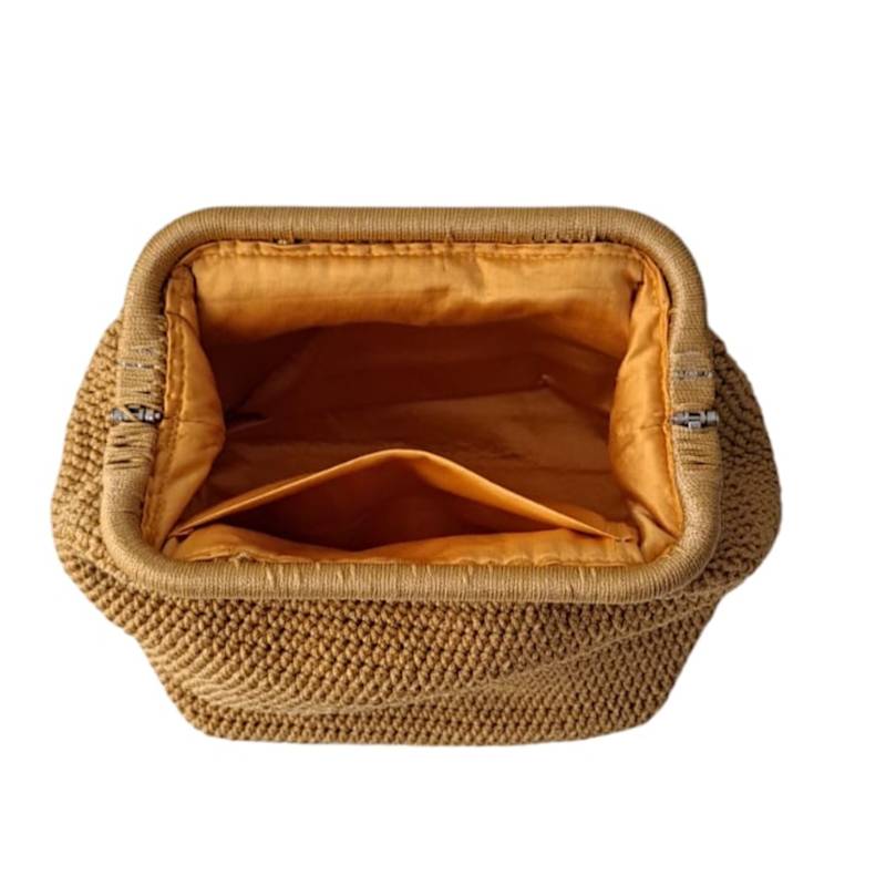 Thumbnail of Handmade Mustard Yellow Clutch Bag image