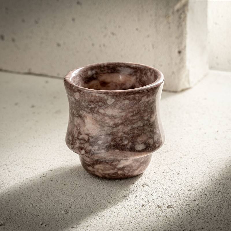 Thumbnail of Handmade Red Marble Tumbler image