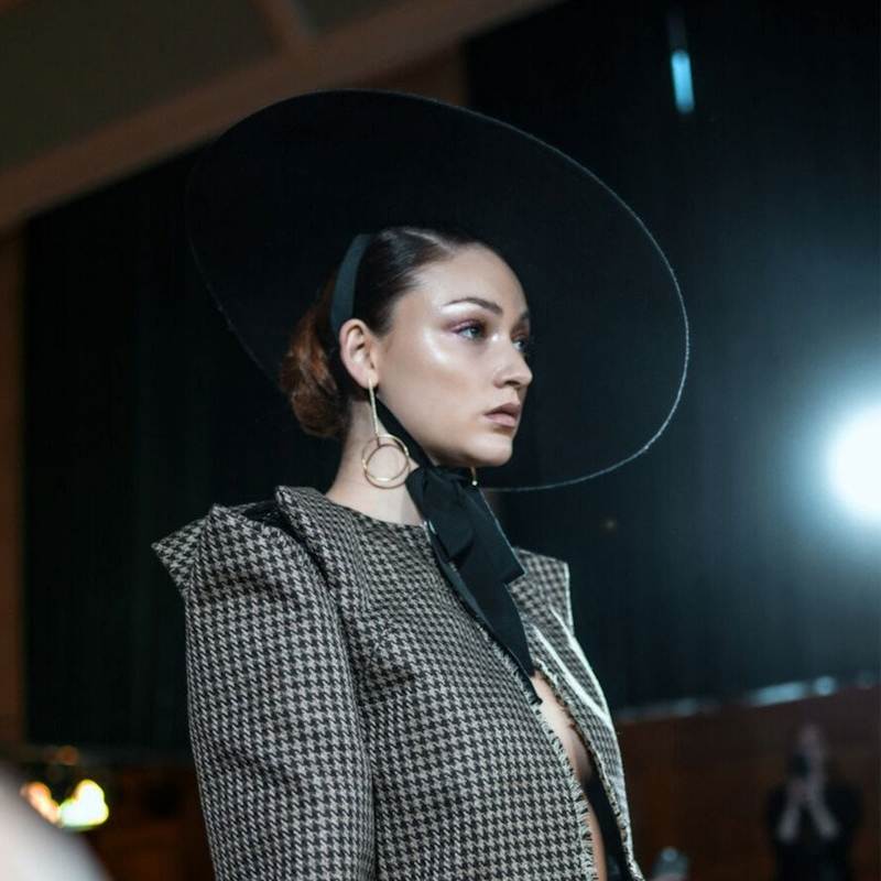 Thumbnail of Handmade Wide Brim Wool Hat image