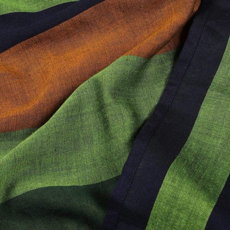 Thumbnail of Handwoven Cotton Green Boho Summer Kimono image