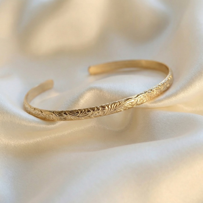 Thumbnail of Gold Cuff Bracelet image