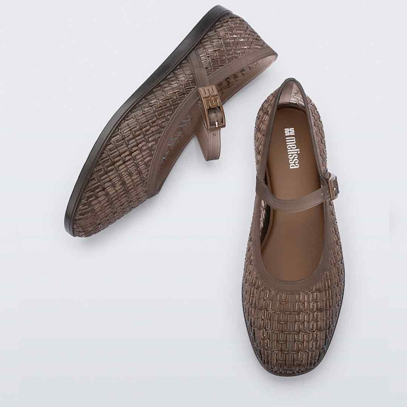 Thumbnail of Harper Ballet Flat - Clear Brown image