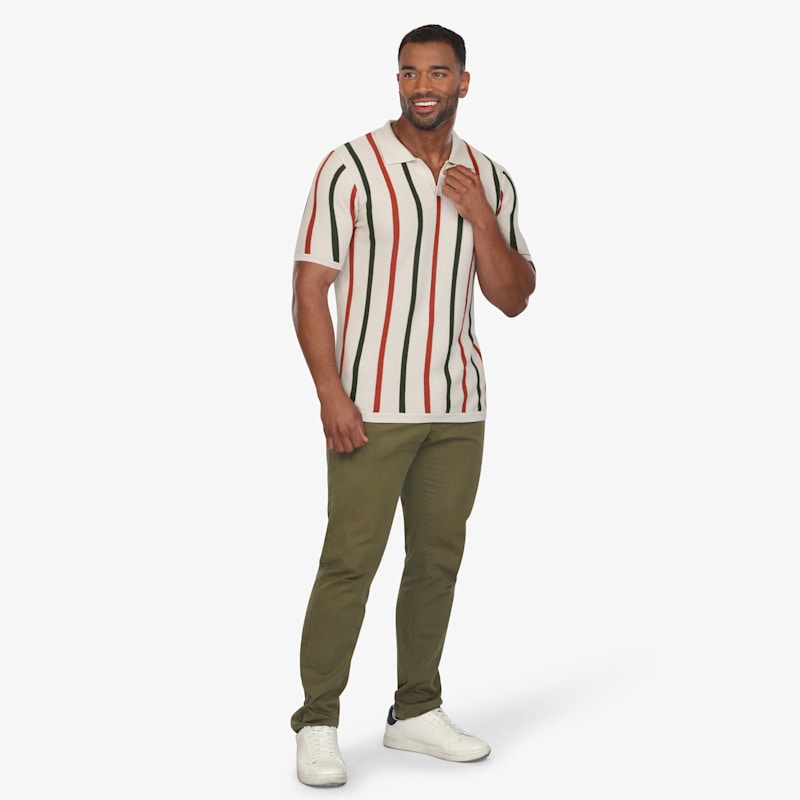 Thumbnail of Havana Nights Luxe Knit Polo image