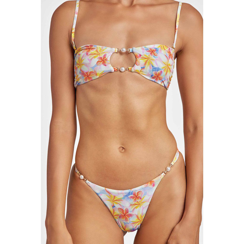 Thumbnail of Hazel Cut-Out Bandeau Top / Pomelia image