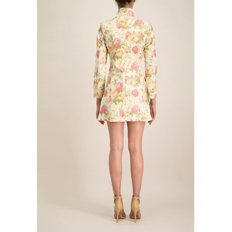 Thumbnail of Iconic Romantic Floral Print Jacquard Coat image