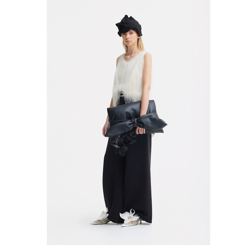 Thumbnail of Headpiece – Evening Mini Hat Style - Black image