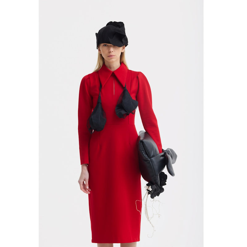 Thumbnail of Headpiece – Evening Mini Hat Style - Black image