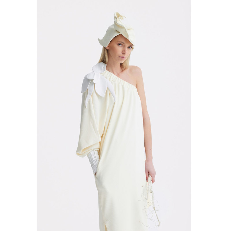 Thumbnail of Headpiece – Evening Mini Hat Style - Ivory image