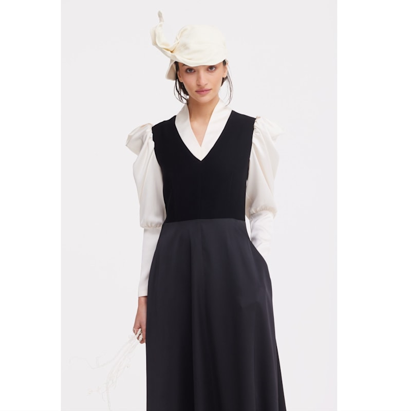 Thumbnail of Headpiece – Evening Mini Hat Style - Ivory image