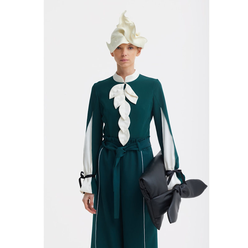 Thumbnail of Headpiece – Evening Mini Hat Style - Ivory image